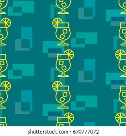 Pattern. Background texture. Cocktail, shake, drink, juice, glass.