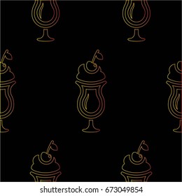 Pattern. Background texture. Cocktail, shake, drink, juice, glass.