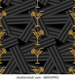 Pattern. Background texture. Cocktail, shake, drink, juice, glass.
