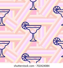 Pattern. Background texture. Cocktail, shake, drink, juice, glass.