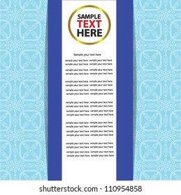 Pattern background for text,Vector