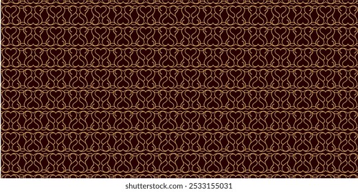 The pattern background that has line elements gives a minimalist and elegant impression