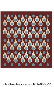 Pattern background vector. Decorative design. Beaauty fashion