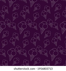 pattern background vector ice texture