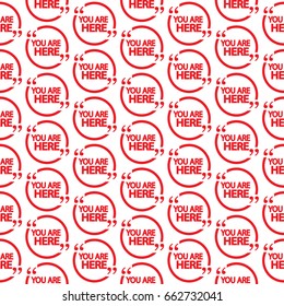 Pattern background You are here icon