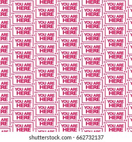 Pattern background You are here icon