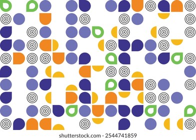 Pattern Backgrounds Vector Graphic Design.