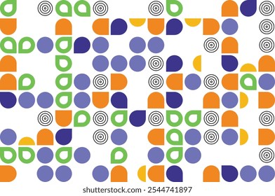 Pattern Backgrounds Vector Graphic Design.