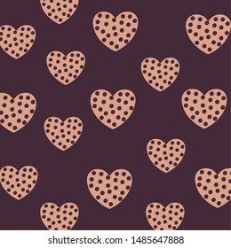 pattern of bakery chocolate cookies
