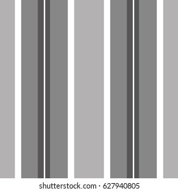 Pattern with balanced stripes. Seamless vector illustration. Geometric background with symmetrical layout, in which colored bands are arranged around a center. Different shades of gray color