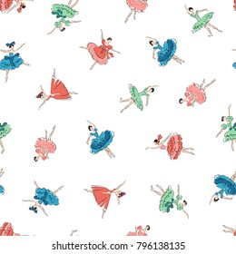Pattern of the ballerina,