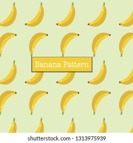 pattern of banana fruit. Suitable for fabric design, covers, gift wrap. Vector