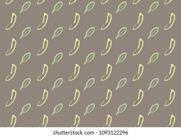 Pattern banana pastel colors.