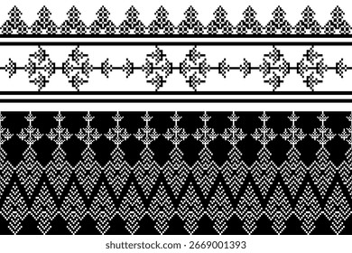 pattern batik flower damask ethnic boho ikat texture tribal geometric background