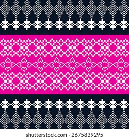 muster batik blume damast ethnisch boho ikat textur tribal geometrischen hintergrund
