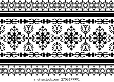 pattern batik flower damask ethnic boho ikat texture tribal geometric background
