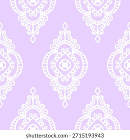 Patrón Flor de batik Damasco Étnico Boho Ikat Textura Fondo geométrico tribal