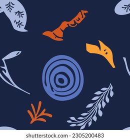 Pattern Batik Modern is a vibrant color design with hand drawn shapes and textures. It's perfect for a summer party or for a relaxed outdoor event