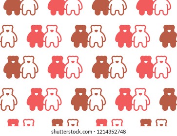 Pattern with bears