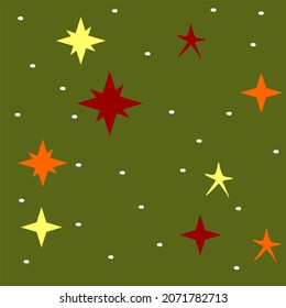 Patrón. Hermoso patrón para Año Nuevo, Navidad. Diseño lindo para papel, textil.