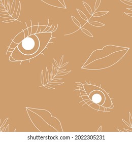 pattern beauty aesthetics woman floral