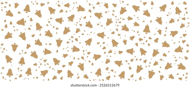 pattern bells design vector background