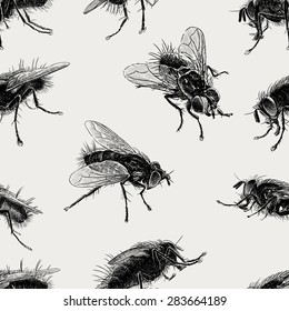 pattern of the big flies