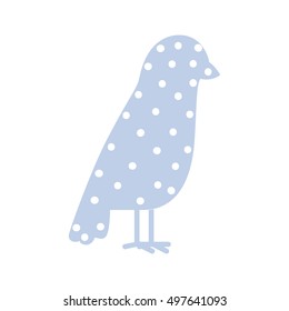 pattern with bird shape animal color