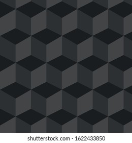 pattern black gradient hexagon polygonal design deep color