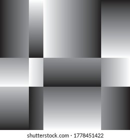 pattern with black gradient squares