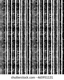 Pattern of black grunge stripes. Vertical striped grunge pattern