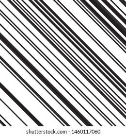 Pattern with black oblique segments. Modern geometric background.