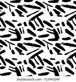 pattern of black strokes drawn lines strokes on white background
