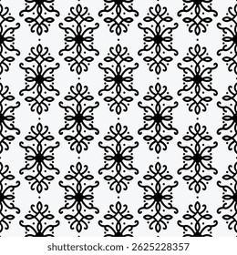 Pattern Black White, antique texture, Ikat ethnic, Geometric shape abstract seamless, Ethnic-motives Fabric, Wallpaper, Textile, background 