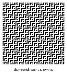 pattern black & white design its use for textile, floor, tiles