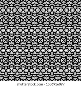 PATTERN BLACK AND WHITE ORNAMENT DESIGN - TEXTURE - STYLE