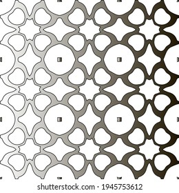 Pattern with a black-and-white gradient . Abstract metallic background. 