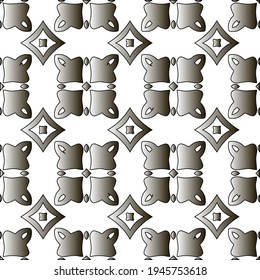  Pattern with a black-and-white gradient . Abstract metallic background. 