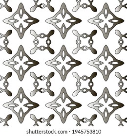  Pattern with a black-and-white gradient . Abstract metallic background. 