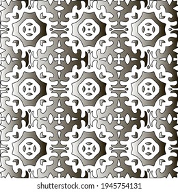  Pattern with a black-and-white gradient . Abstract metallic background. 