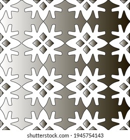  Pattern with a black-and-white gradient . Abstract metallic background. 