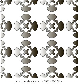  Pattern with a black-and-white gradient . Abstract metallic background. 