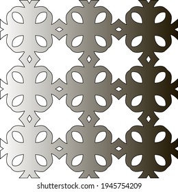  Pattern with a black-and-white gradient . Abstract metallic background. 