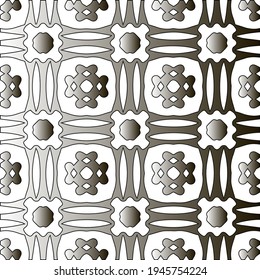 Pattern with a black-and-white gradient . Abstract metallic background. 
