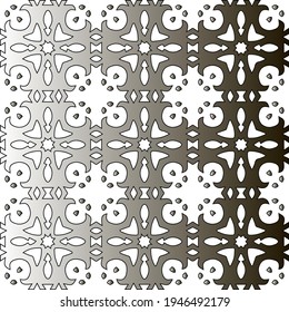 Pattern with a black-and-white gradient . Abstract metallic background.
