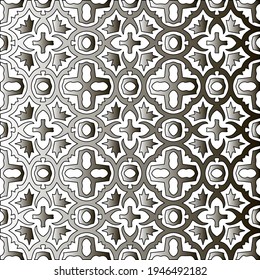 Pattern with a black-and-white gradient . Abstract metallic background.
