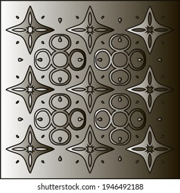 Pattern with a black-and-white gradient . Abstract metallic background.
