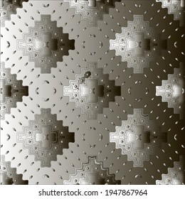  Patrón con gradiente negro y blanco. Resumen del fondo metálico
