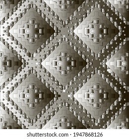 Pattern with a black-and-white gradient . Abstract metallic background