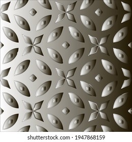 Pattern with a black-and-white gradient . Abstract metallic background